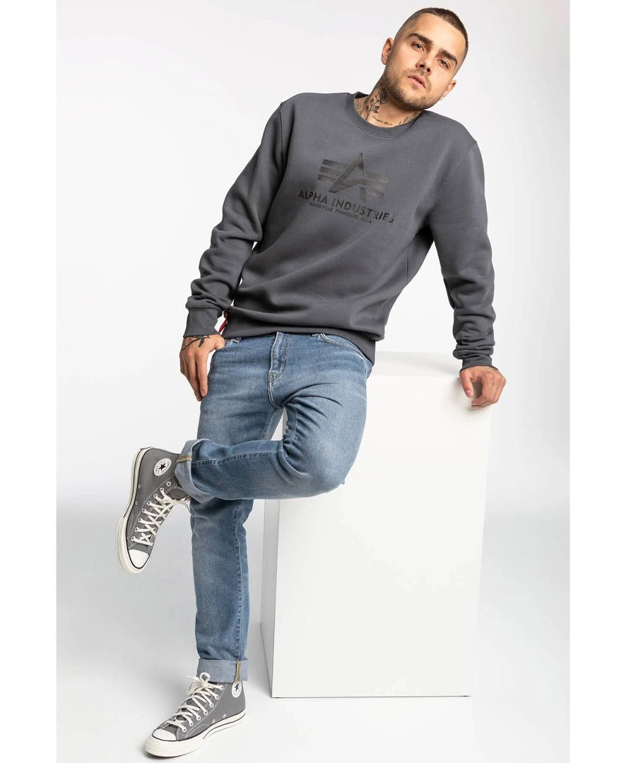 ALPHA INDUSTRIES BASIC SWEATER Grey