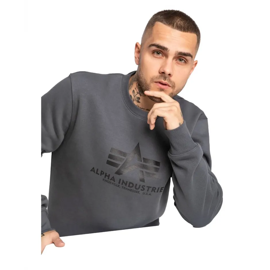 ALPHA INDUSTRIES BASIC SWEATER Grey