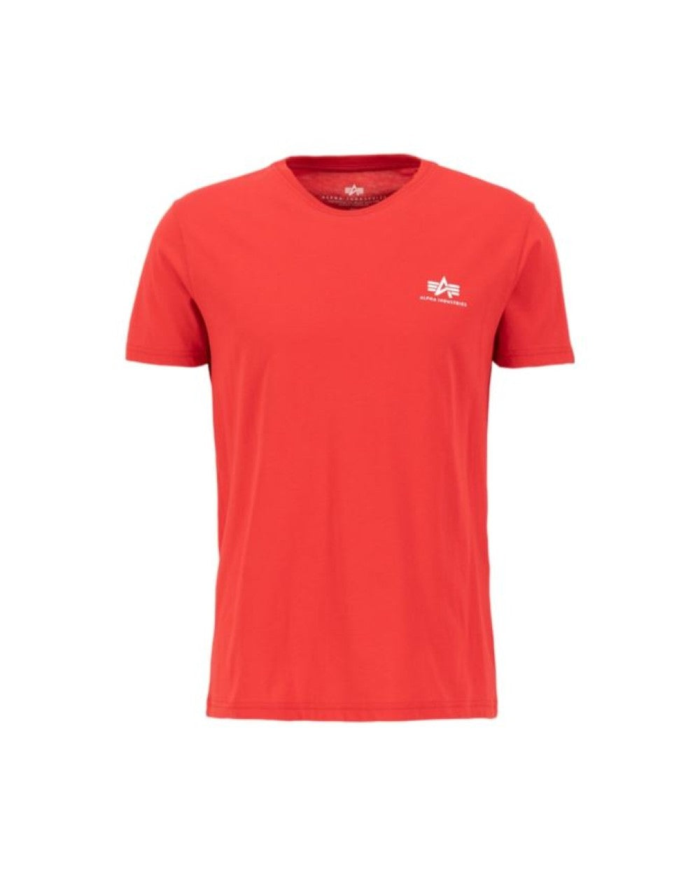 Alpha Industries Backprint Pánske Tričko speed red