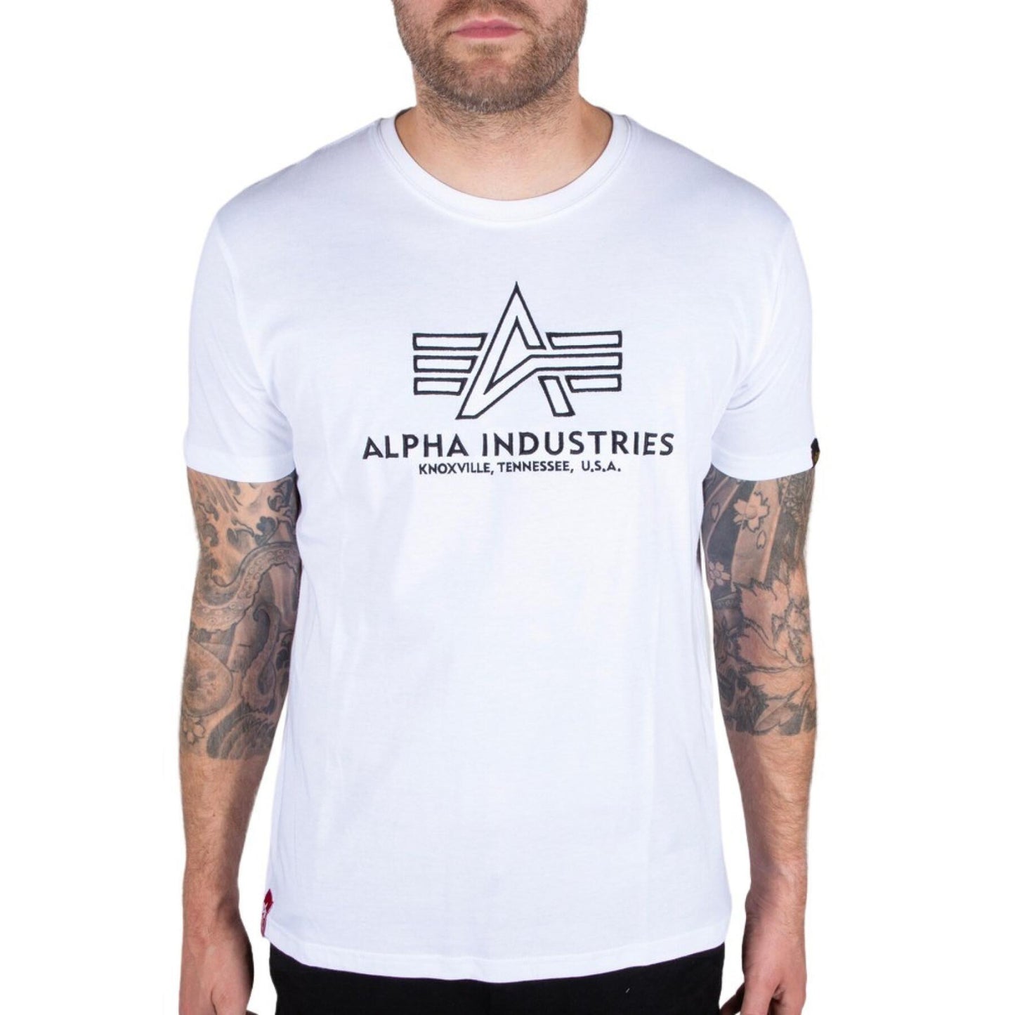 Alpha Industries Basic Pánske Tričko Embroidery
