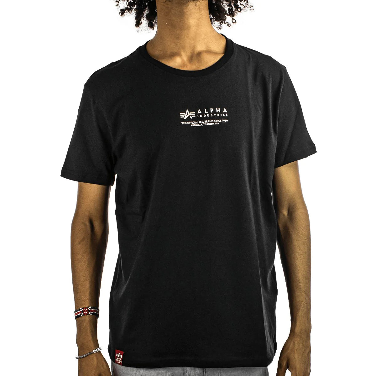 Alpha Industries Inc Alpha Wording Pánske tričko