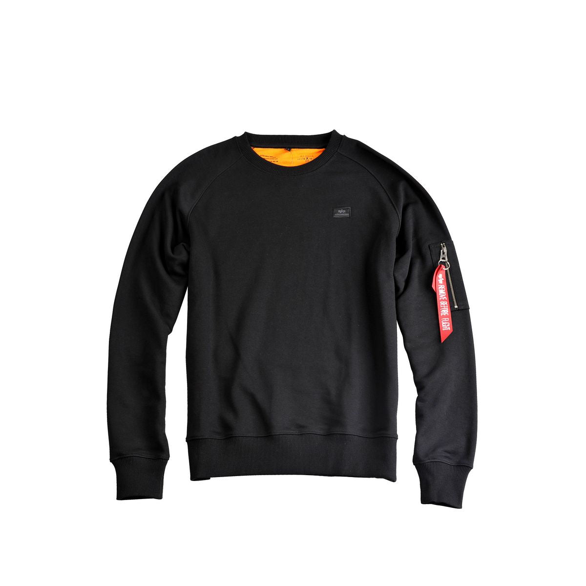 Alpha Industries X-Fit Sweat Hoodies / Sweatshirts Black Pánska Mikina