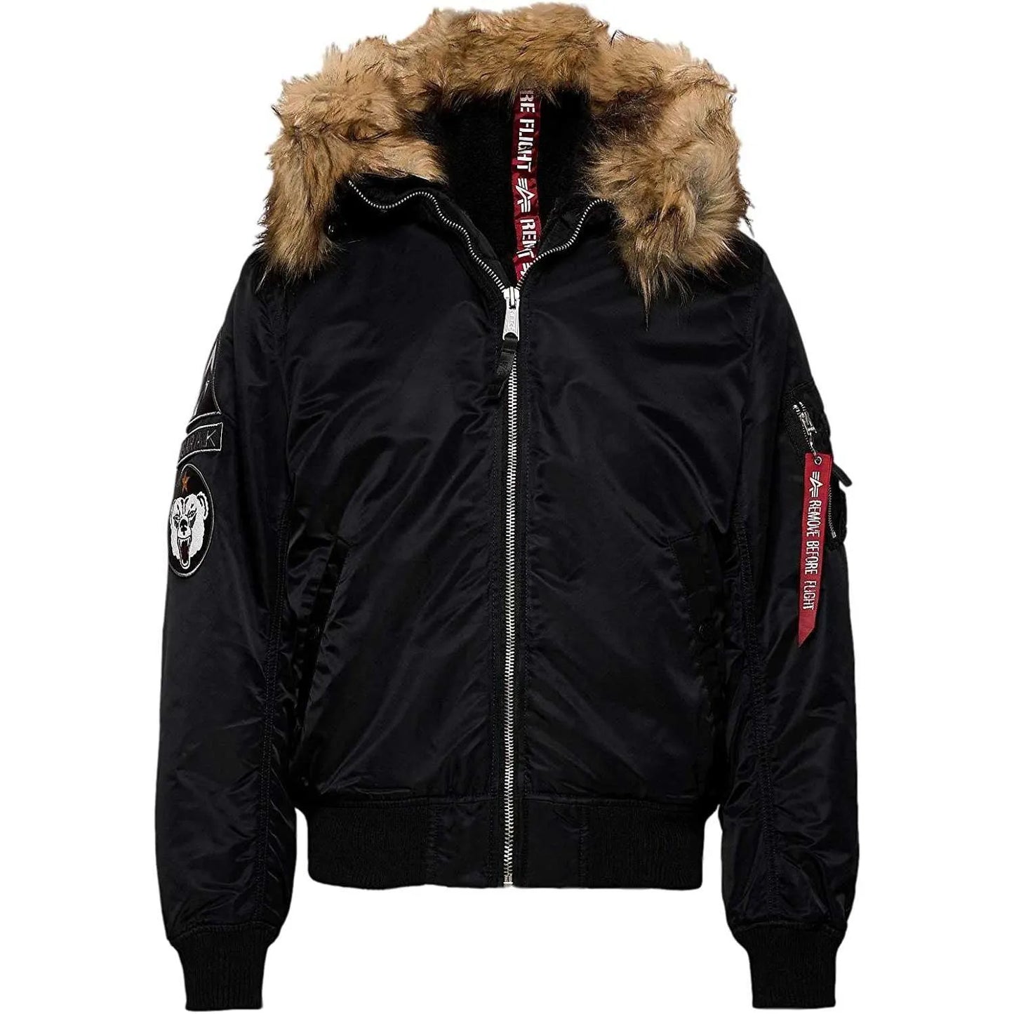 Alpha Industries pánska bunda MA-1 Arctic čierna