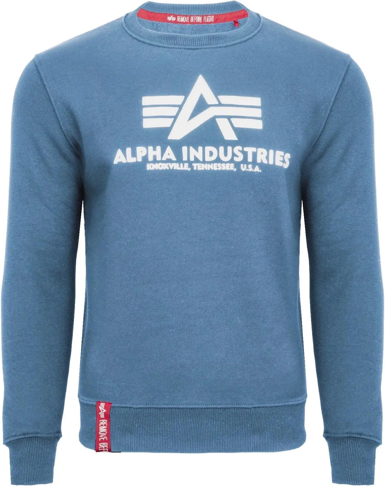 Alpha Industries pánska mikina Basic modrá