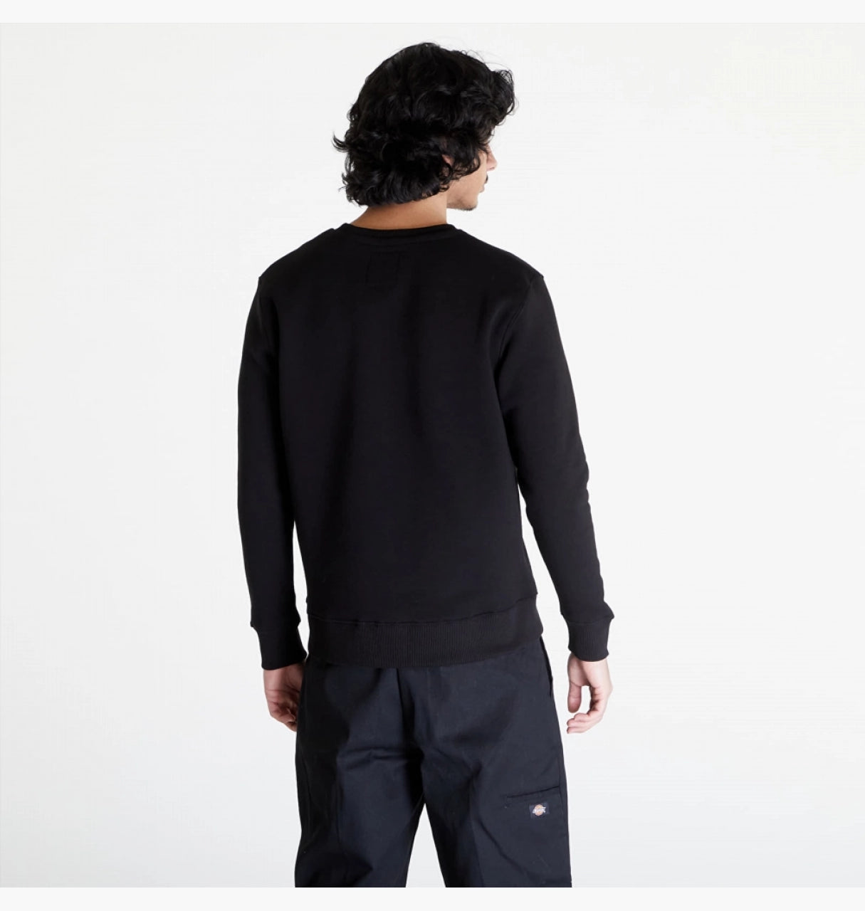 Alpha Industries pánska mikina čierna bez kapucne