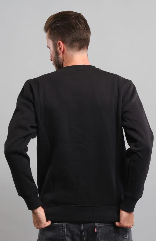 Alpha Industries pánska mikina čierna s logom