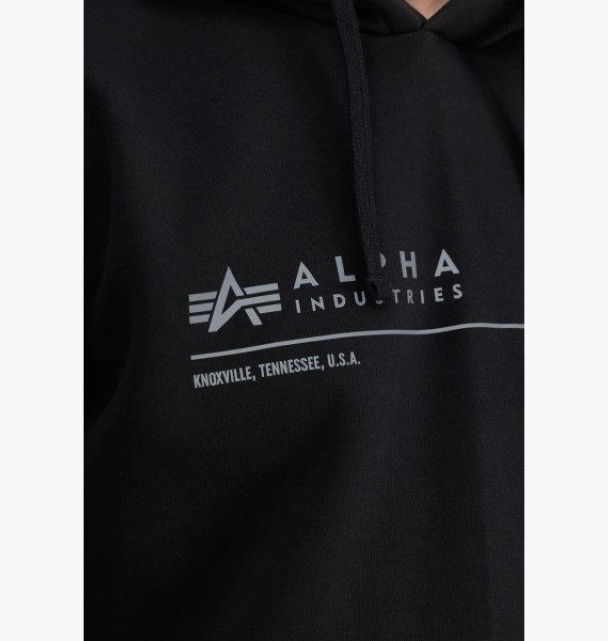 Alpha Industries pánska mikina s kapucňou čierna