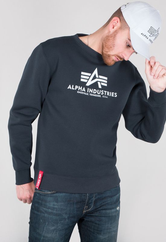 Alpha Industries pánska mikina tmavosivá