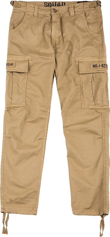 Alpha Industries pánske bojové nohavice Squad khaki