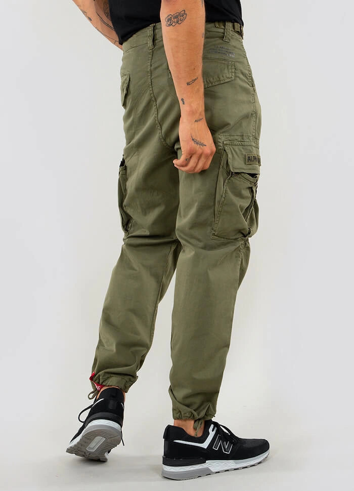 Alpha Industries pánske nohavice cargo Squad - olivové