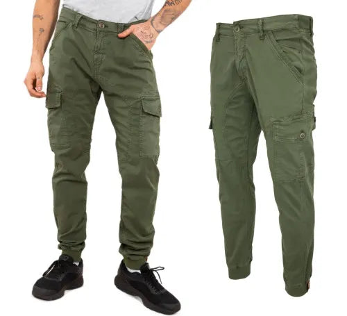 Alpha Industries pánske nohavice Spark Pant olivové