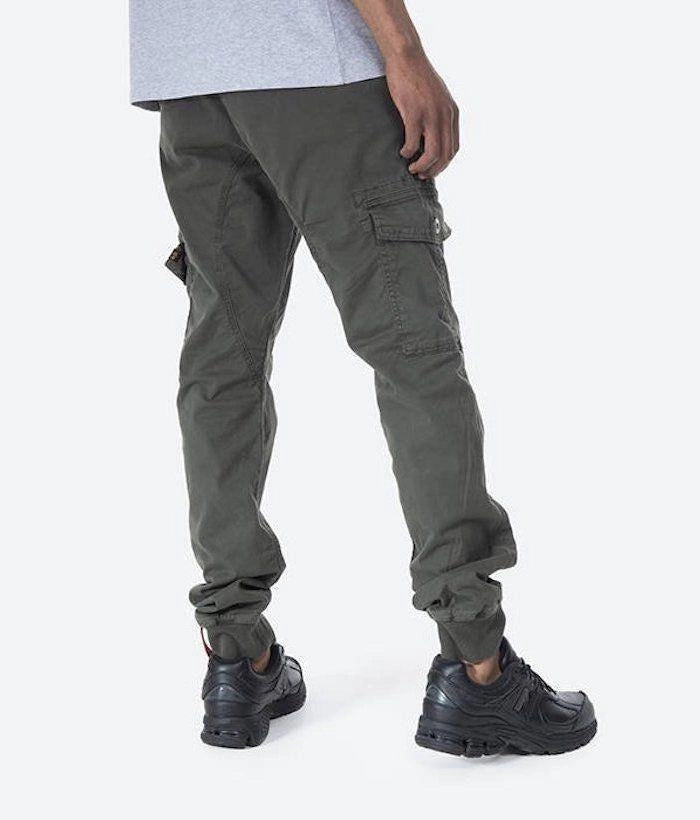 Alpha Industries pánske nohavice Spark Pant tmavošedé