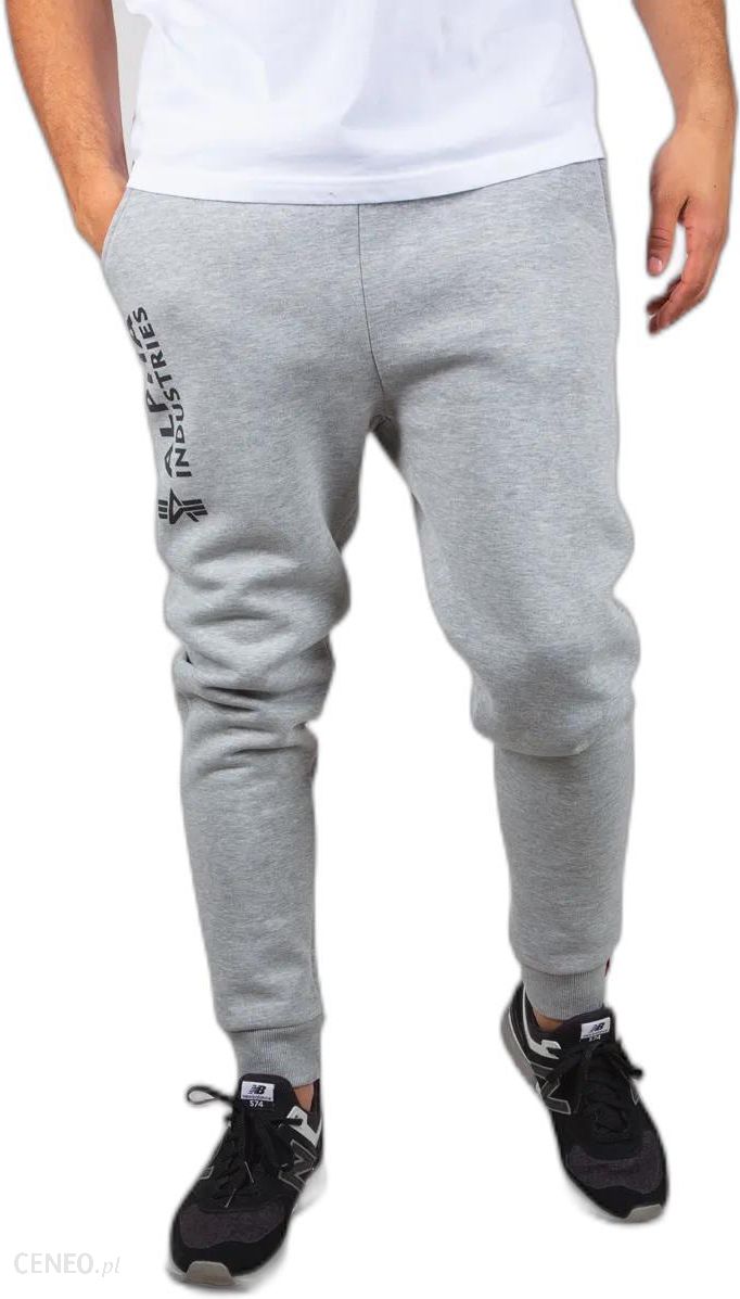 Alpha Industries pánske tepláky Basic Jogger šedé