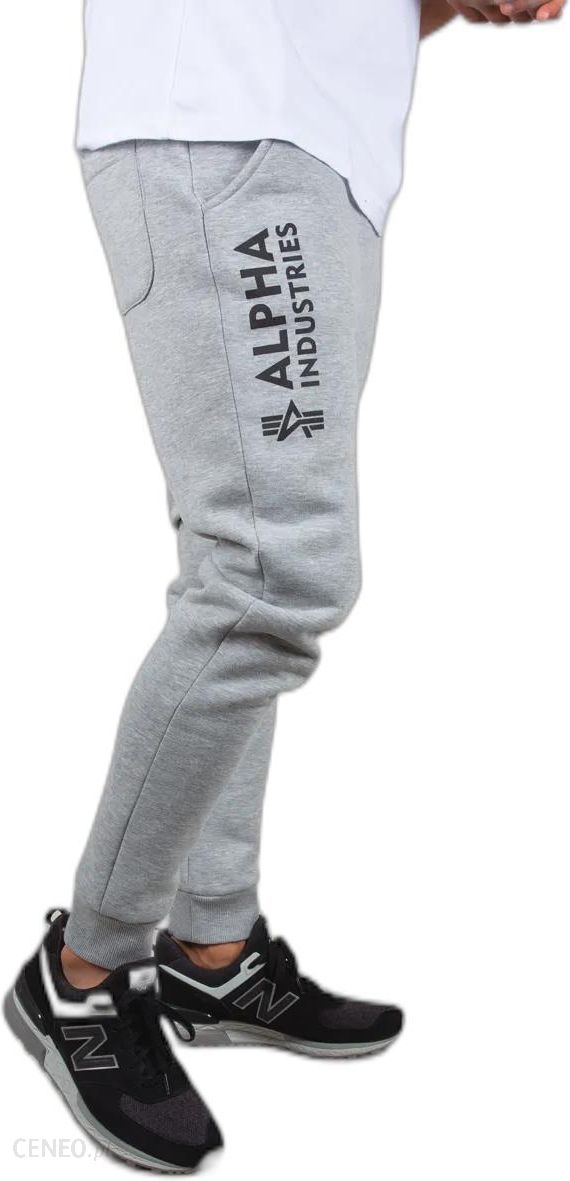 Alpha Industries pánske tepláky Basic Jogger šedé