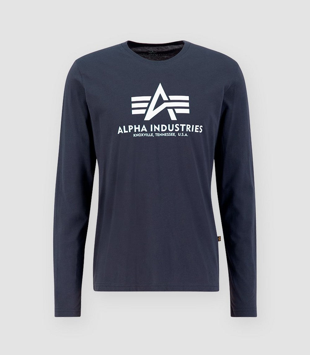 Alpha Industries pánske tričko Basic T - LS tmavosivé
