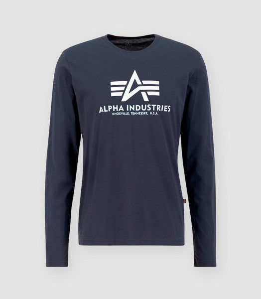 Alpha Industries pánske tričko Basic T - LS tmavosivé