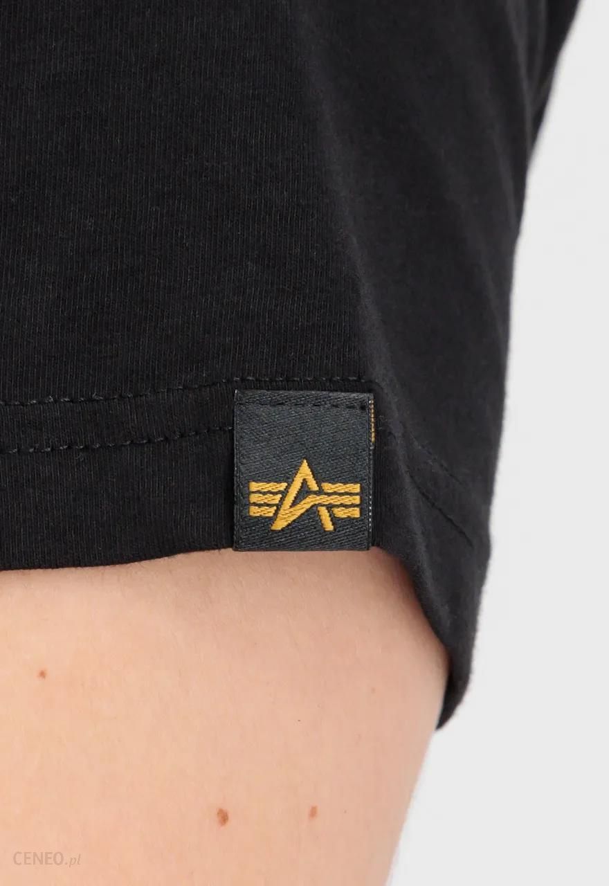 Alpha Industries pánske tričko NASA DaVinci T čierna