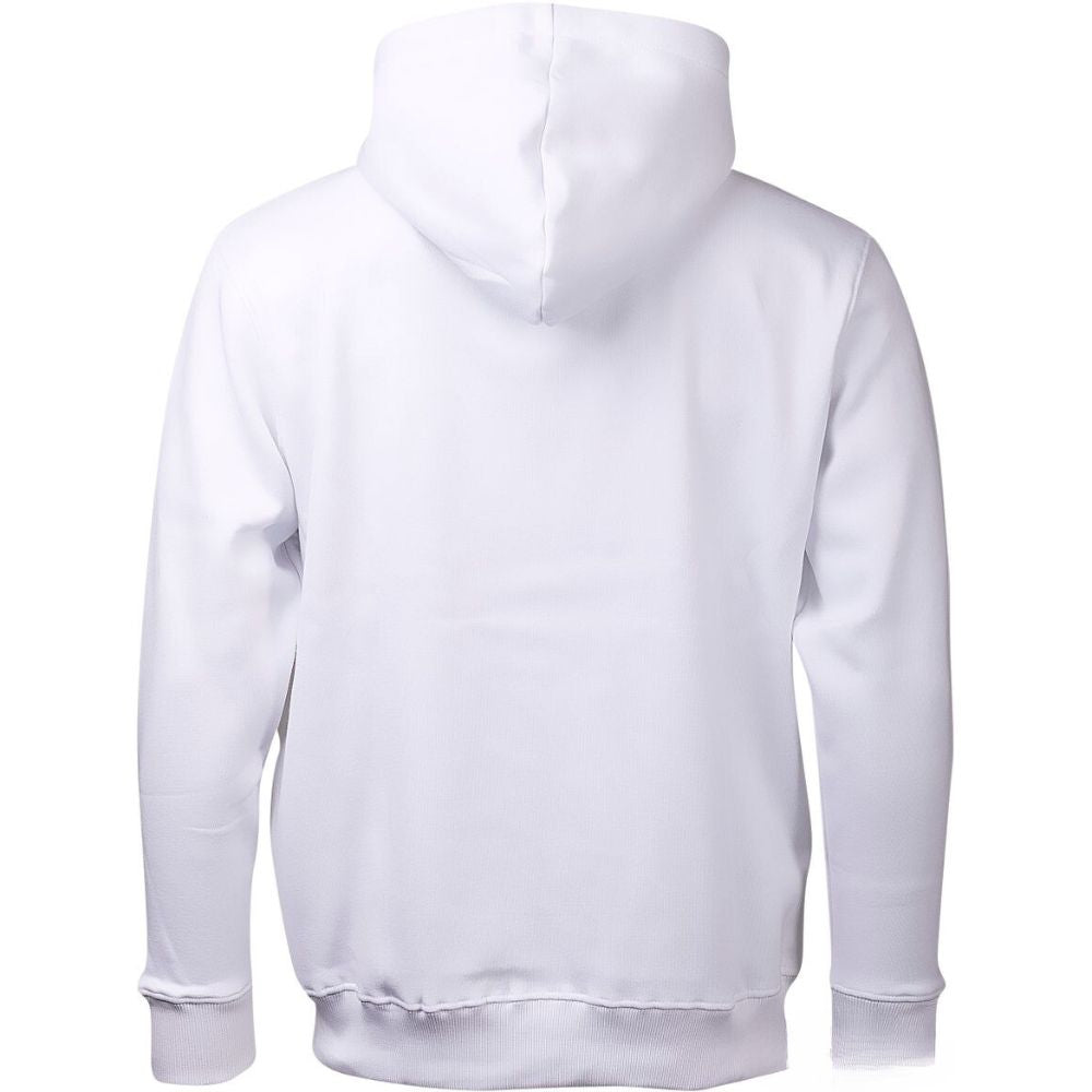 Alpha Industries pánska mikina biela s nášivkami