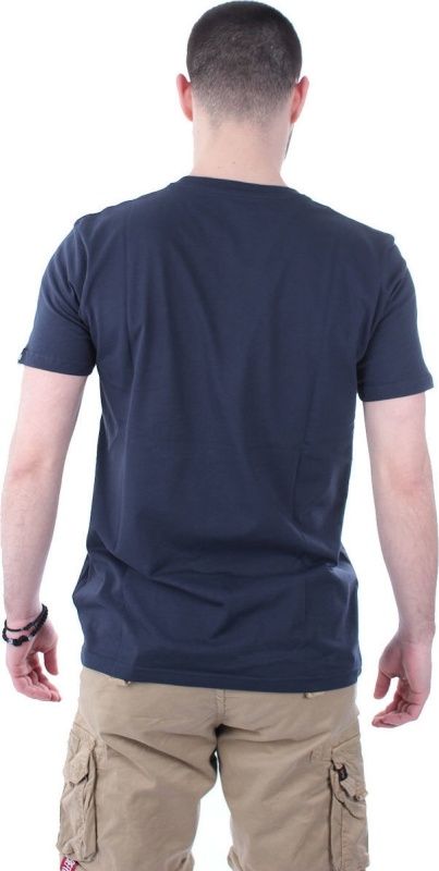 Alpha Industries pánske tričko tmavomodré