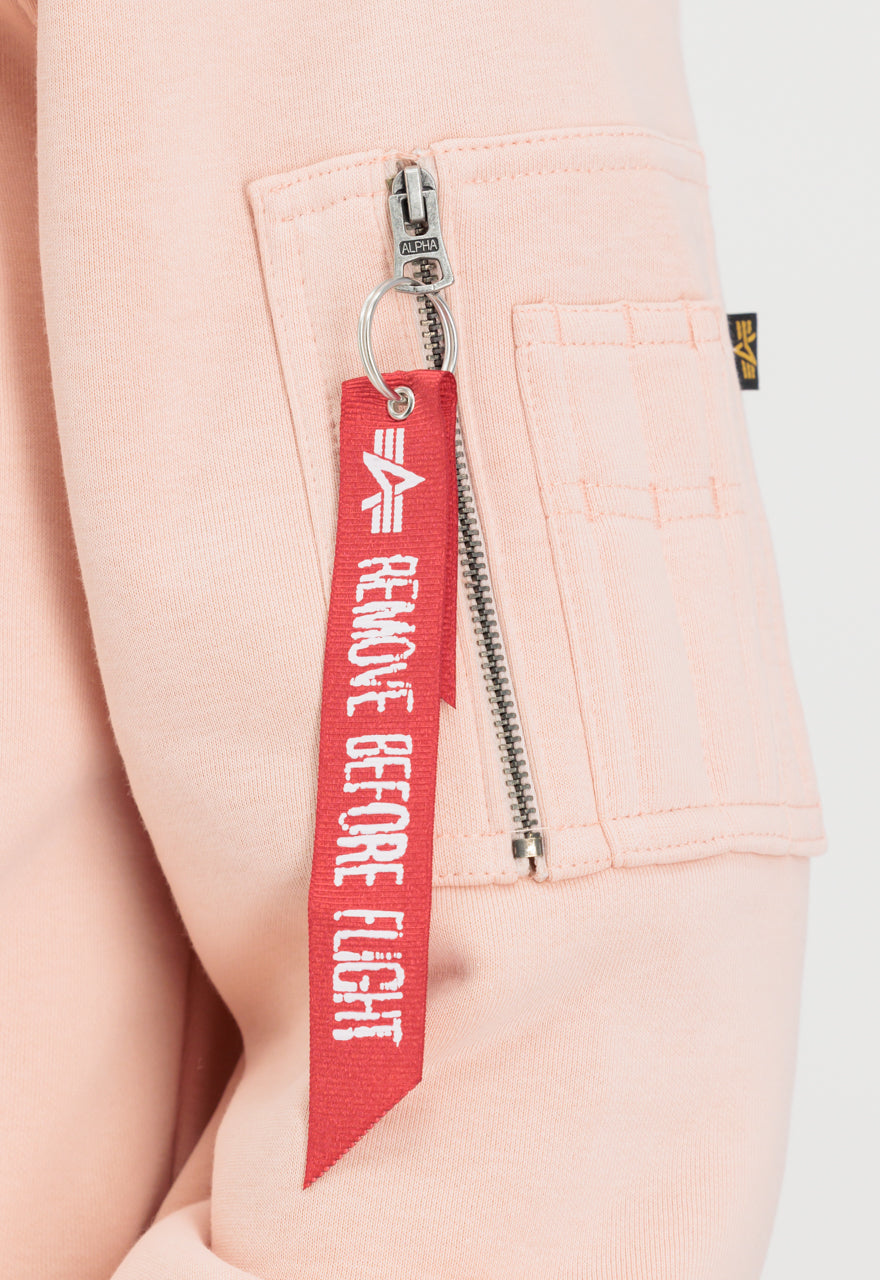 Alpha Industries pánsky sveter Basic Logo béžový