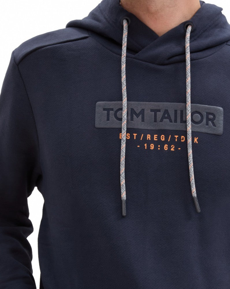 Tom Tailor pánska mikina tmavomodrá
