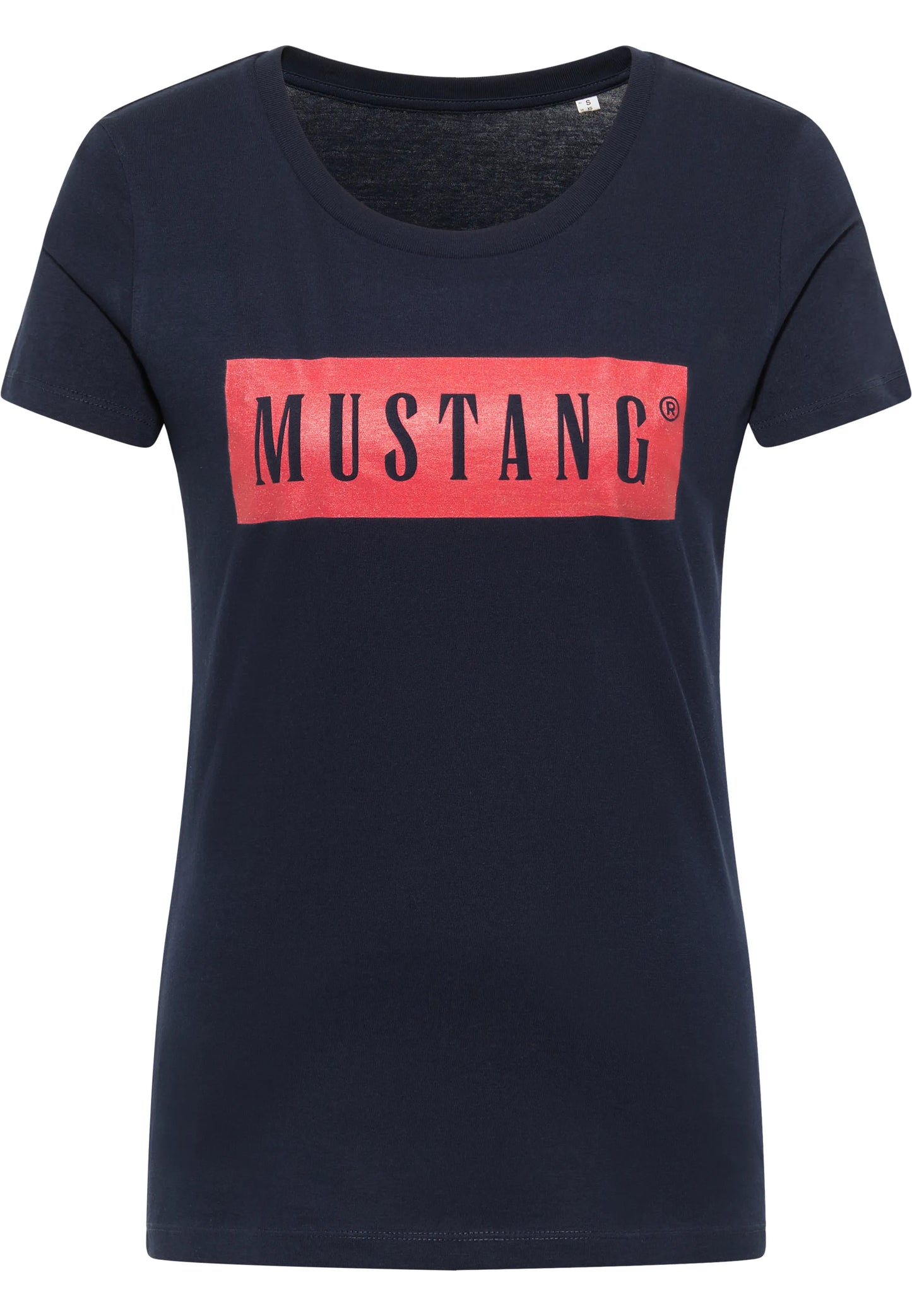 Mustang dámske tričko Alina C Logo Tee modré