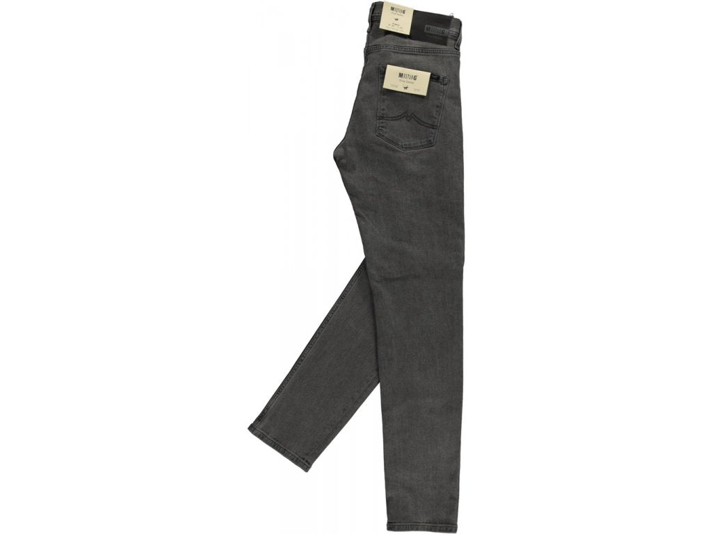 Mustang pánske rifle Vegas sivé slim fit