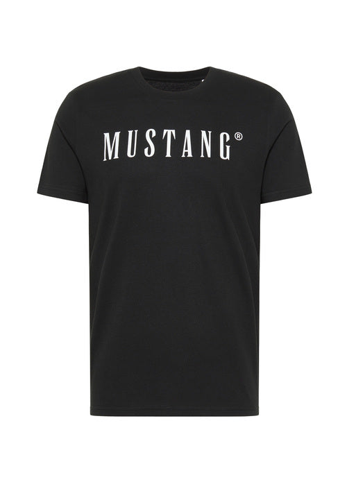 Mustang pánske tričko Alex C Logo čierne