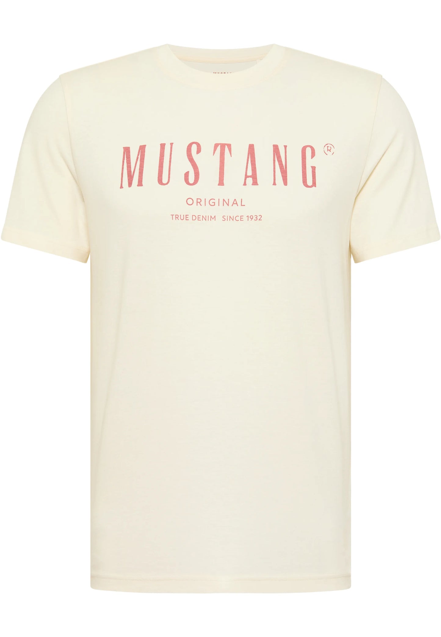 Mustang pánske tričko Alex C Print biele