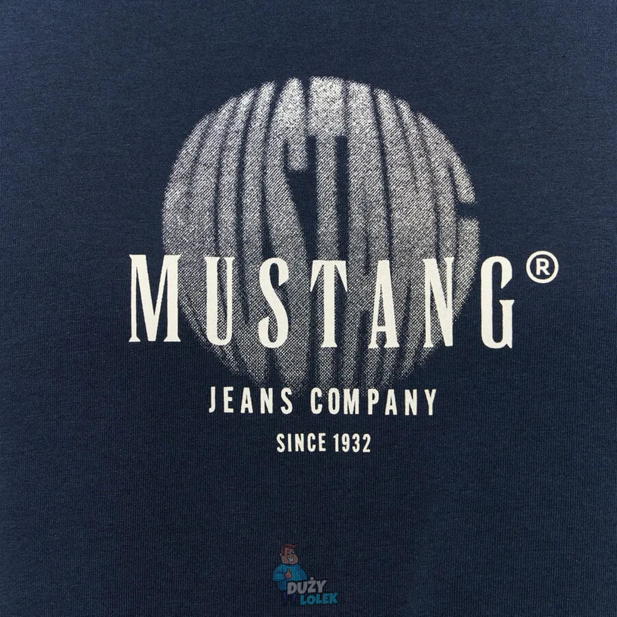 Mustang pánske tričko modré