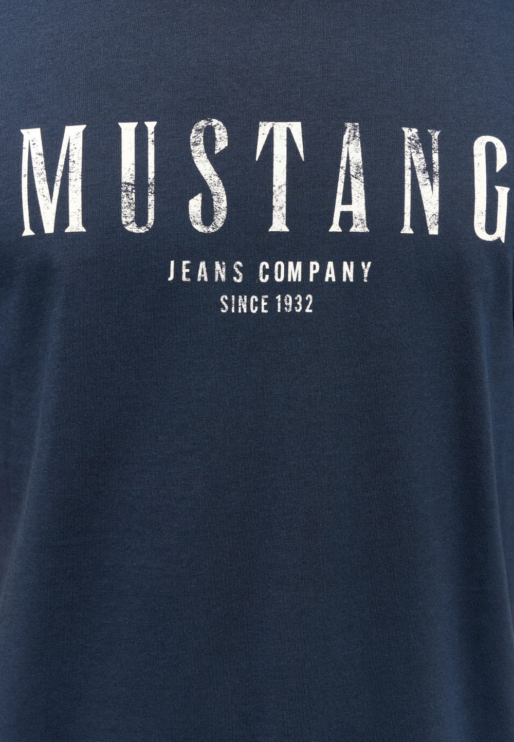 Mustang pánske tričko tmavomodré
