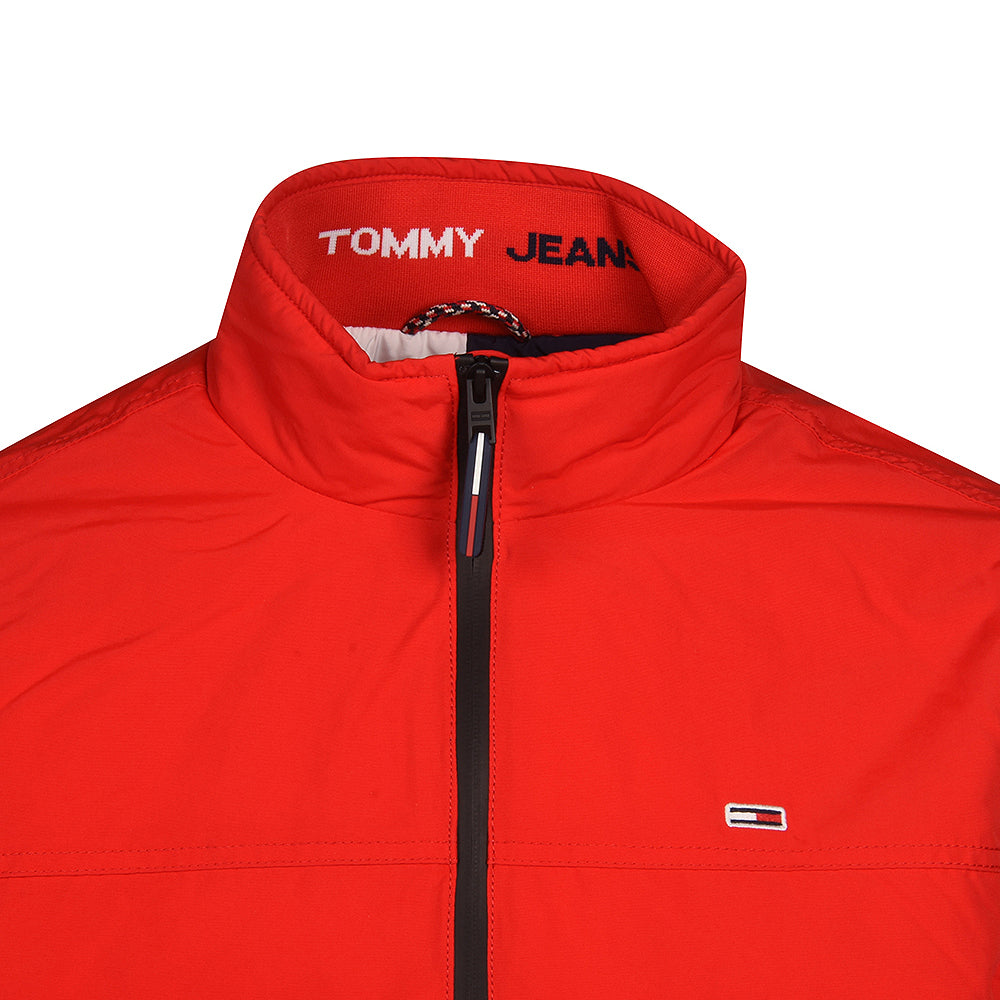 Tommy Hilfiger pánska prechodná bunda červená