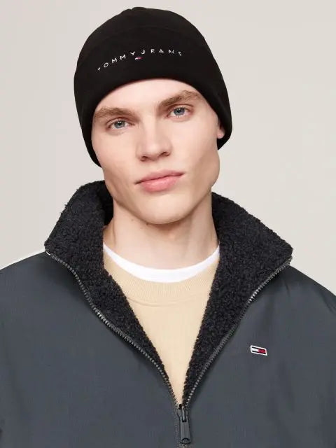 TOMMY JEANS Logo Embroidery Beanie Hat cap
