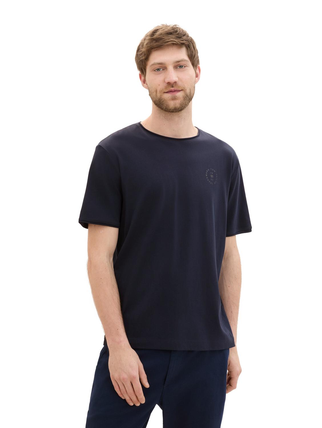 Tom Tailor Basic Pánske Tričko