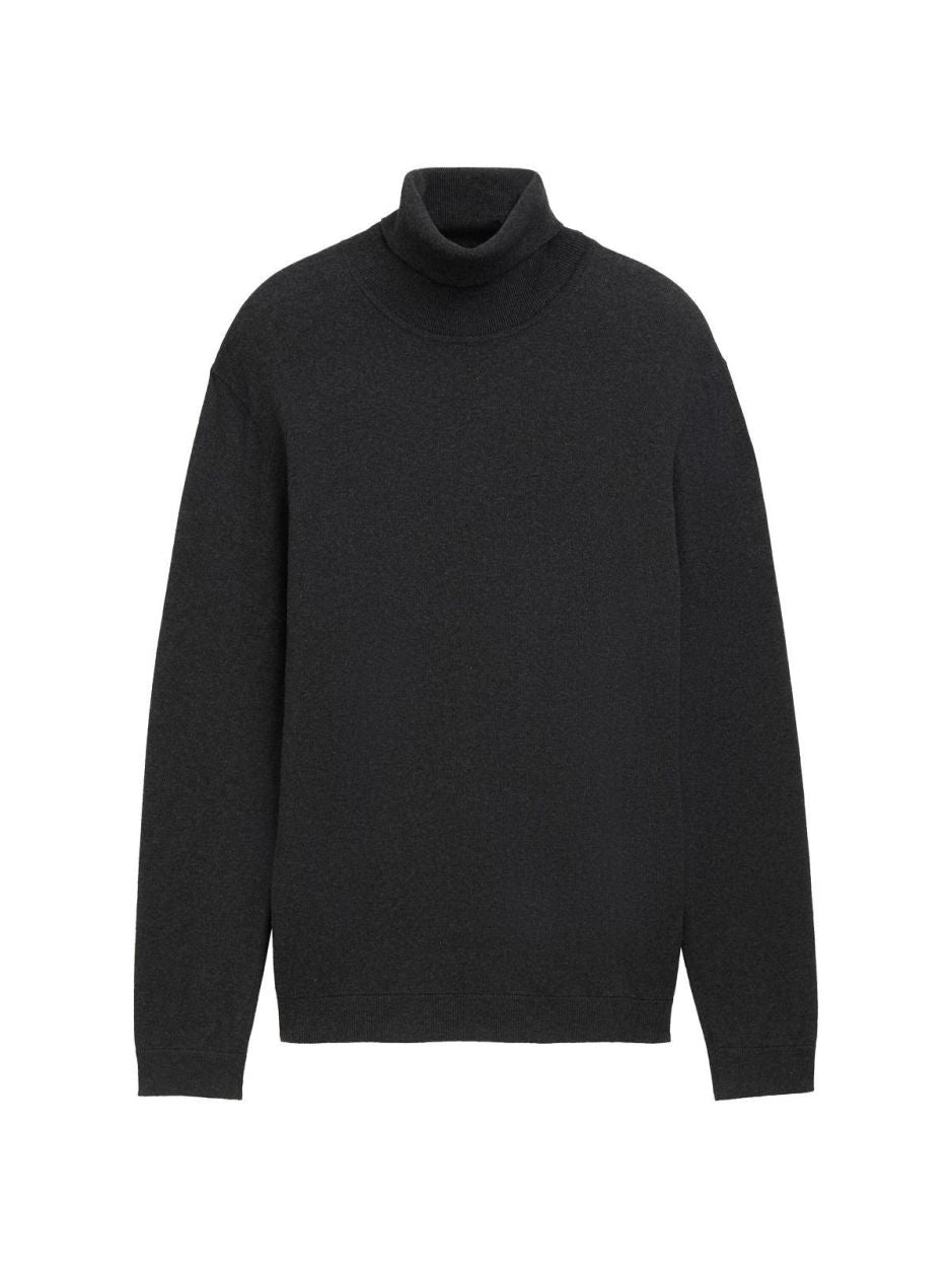Tom Tailor Men Casual Cotton Cashmere Turtleneck pánsky pulóver rolak