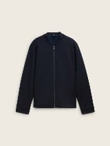 Tom Tailor pánska bunda bomber tmavomodrá