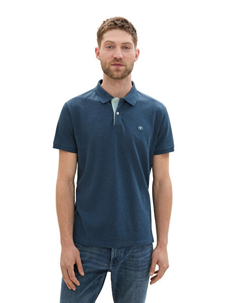 Tom Tailor pánske polo tričko modrá