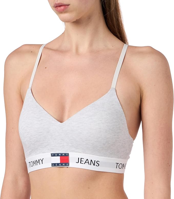 Tommy Hilfiger Women's Push Up Bras, Ice Grey Heather, Dámska Podprsenka