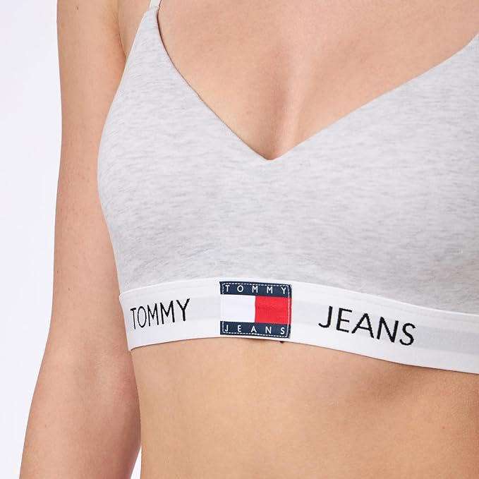 Tommy Hilfiger Women's Push Up Bras, Ice Grey Heather, Dámska Podprsenka