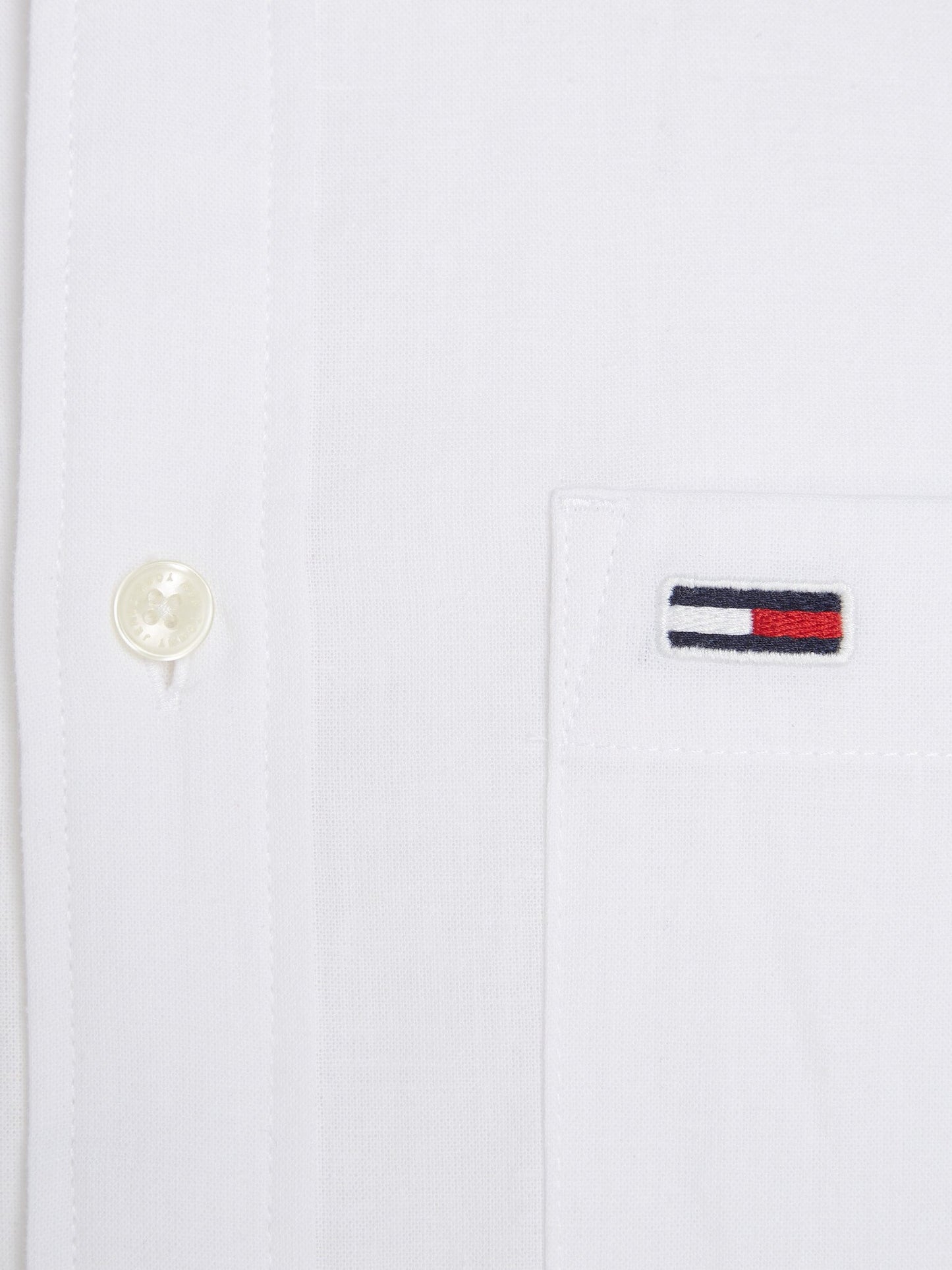 Tommy Hilfiger pánska košeľa biela s dlhým rukávom