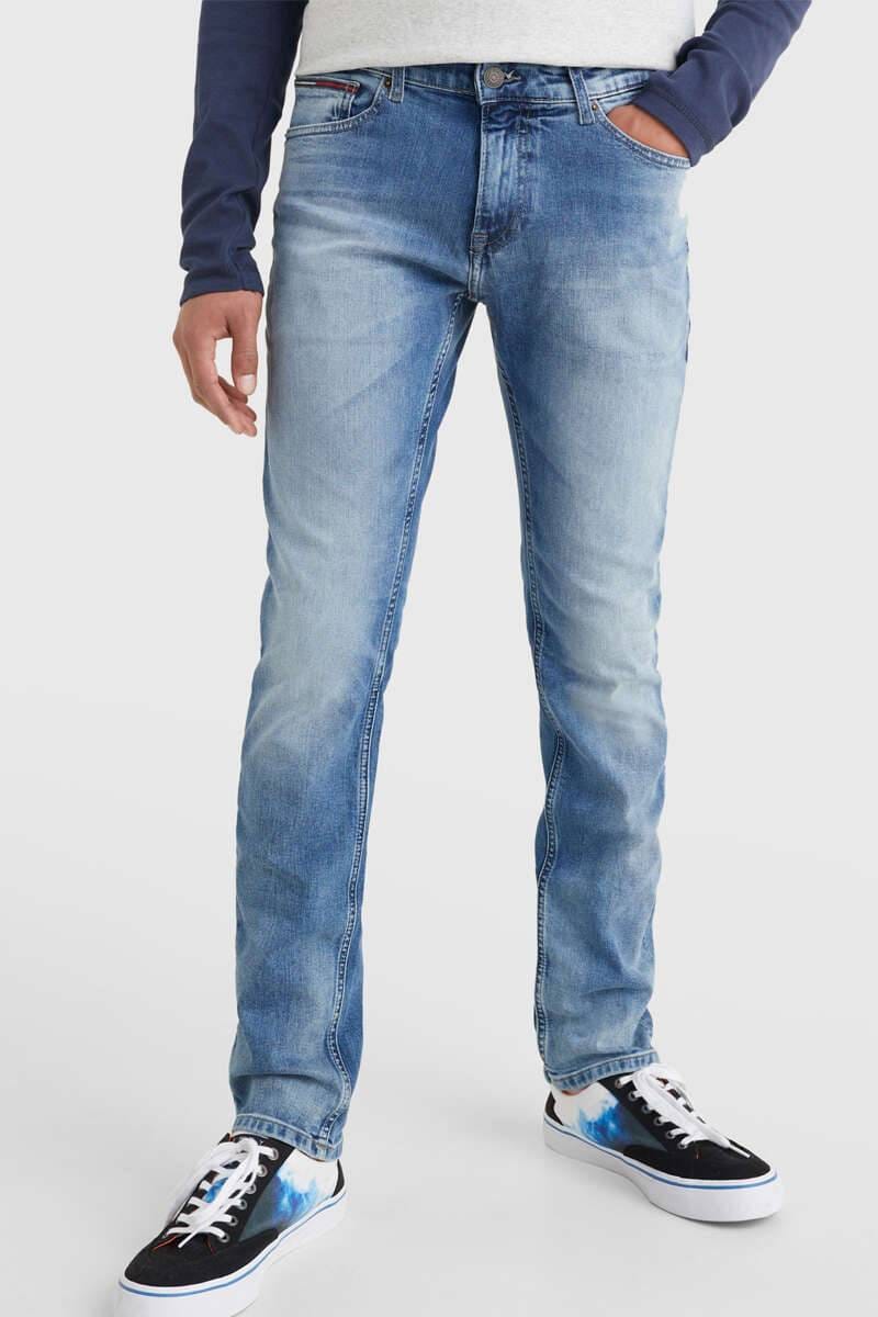 Tommy Hilfiger pánske džínsy Wilson svetlomodré