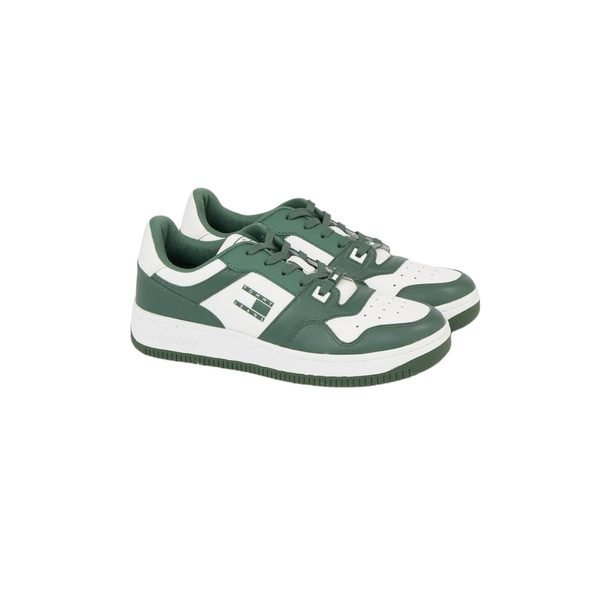 Tommy Hilfiger pánske tenisky TJM Basket Premium zeleno-biele