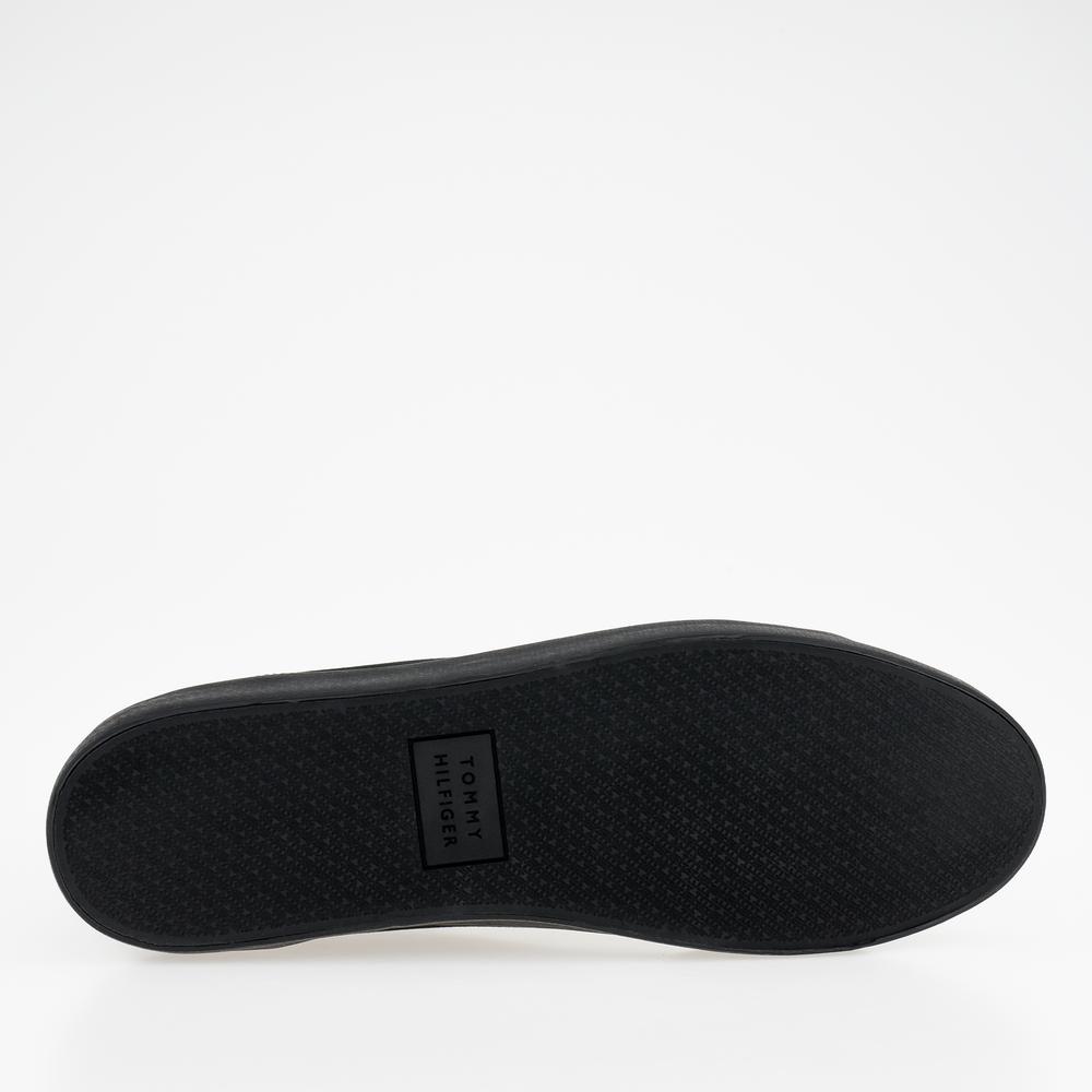 Tommy Hilfiger pánske topánky HI Vulc Core Canvas čierne