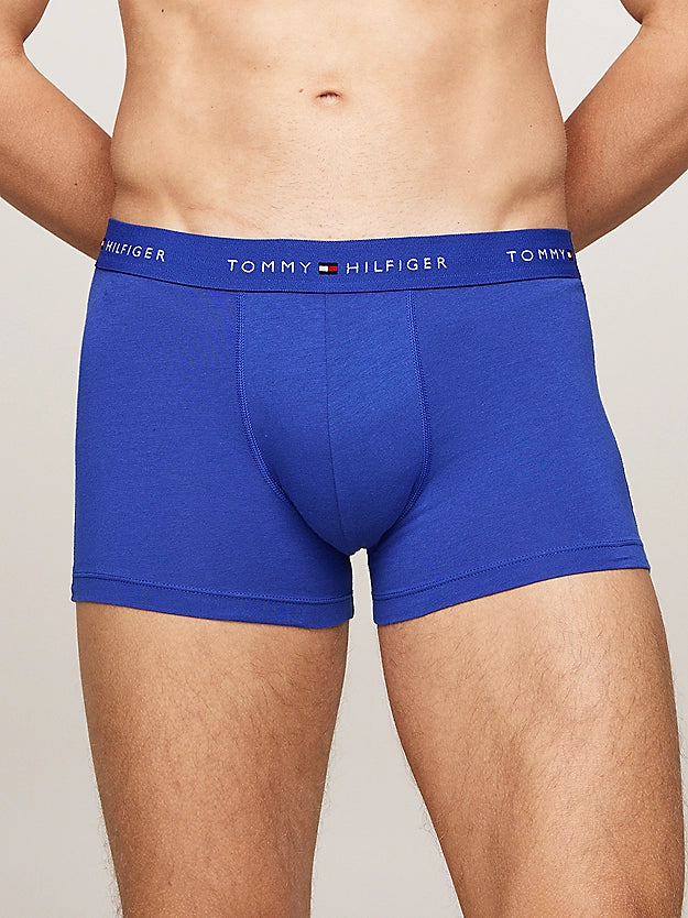 Tommy Jeans 3-Pack Repeat Logo Waistband Trunks
