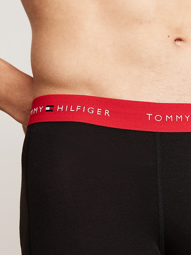 Tommy Jeans 3-Pack Repeat Logo Waistband Trunks