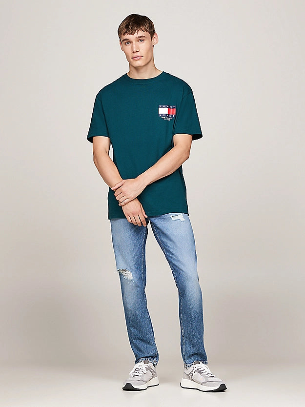 Tommy Jeans Back Logo Crew Neck pánske tričko