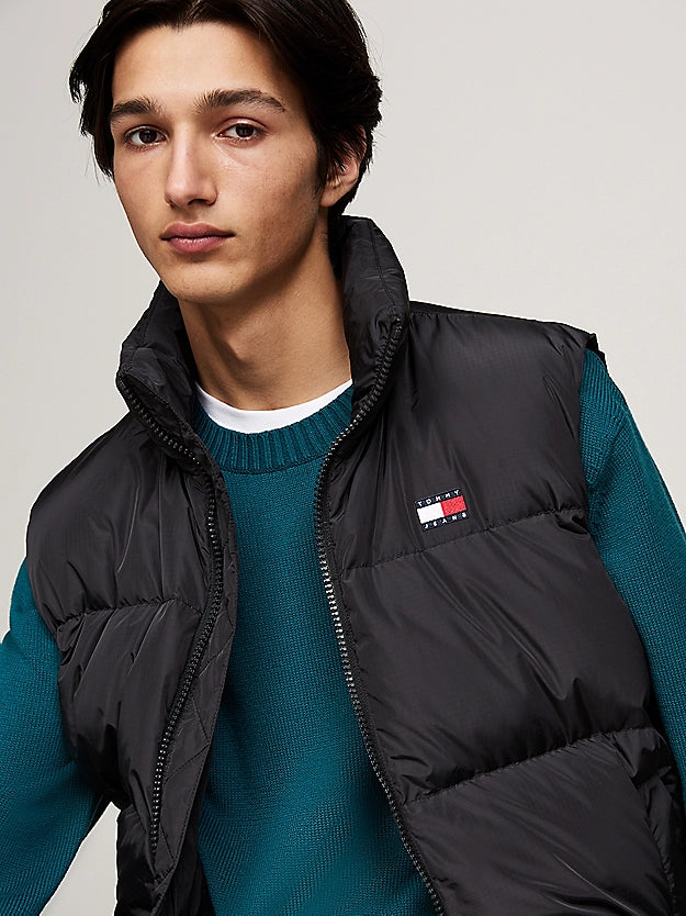 Tommy Jeans Down Zip-Thru Alaska Pánska Vesta