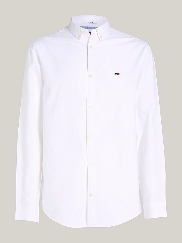 Tommy Jeans Flag Patch Regular Oxford Shirt