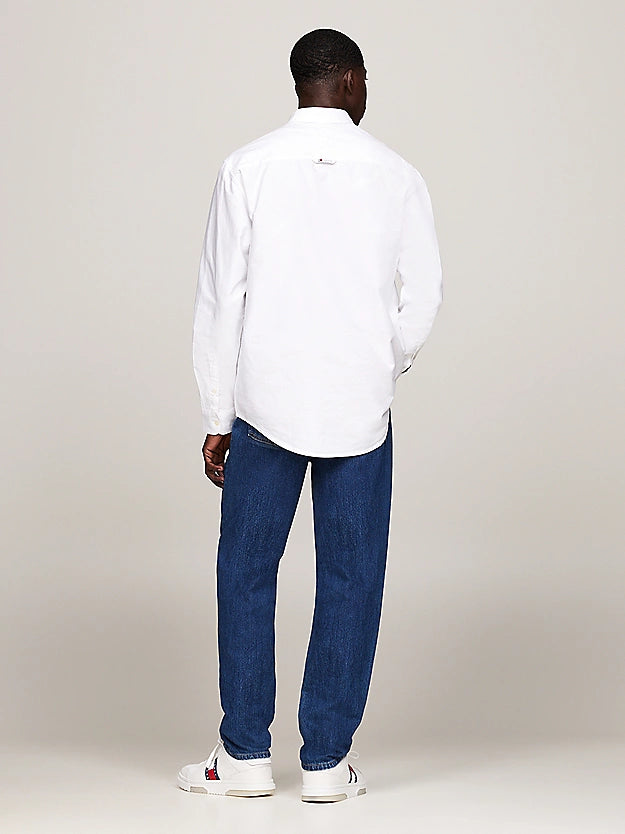 Tommy Jeans Flag Patch Regular Oxford Shirt