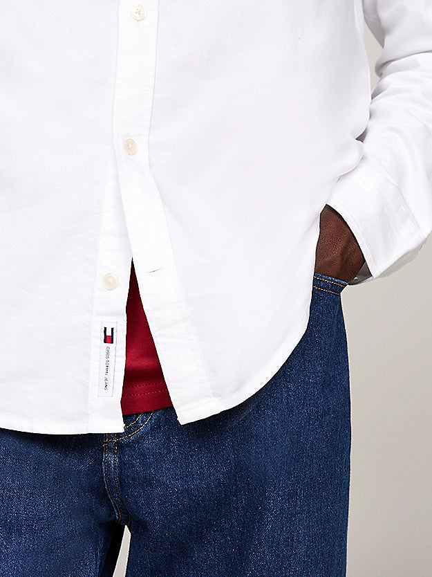 Tommy Jeans Flag Patch Regular Oxford Shirt